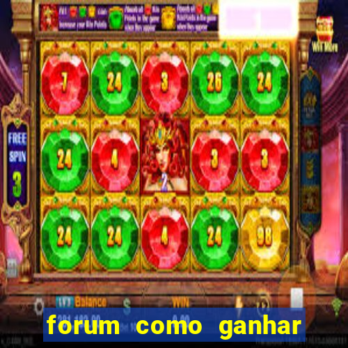 forum como ganhar na loteria